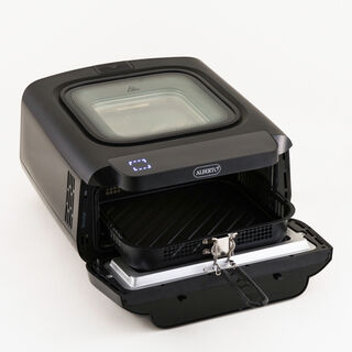 Homez air fryer plastic black 13L