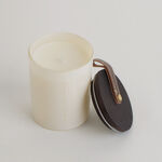 Homez tuscan leather scented candle in jar 198g image number 3
