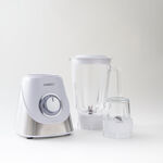 Alberto steel stand blender 400w, with 1.5L glass jug in white image number 1