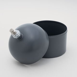 La Mesa Serving Pot, Matt Grey, 20.5 Cm