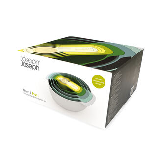 Joseph joseph nest9 plus salad preparation set opal
