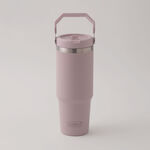 Alberto stainless steel double wall travel bottle, pink 900ml image number 1