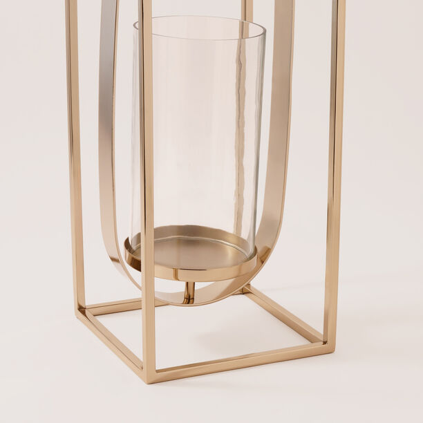 Homez candle holder, chrome 20*20*48cm image number 2