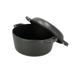 Alberto cast iron double pot 32.2*26*16 cm image number 2