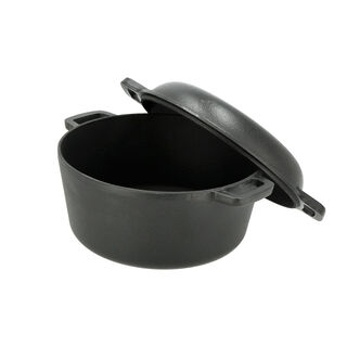 Cast Iron Double Use Pot