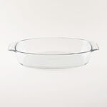 Pyrex Clear Rectangular Glass Roaster Classic, 3L, 35 Cm image number 0