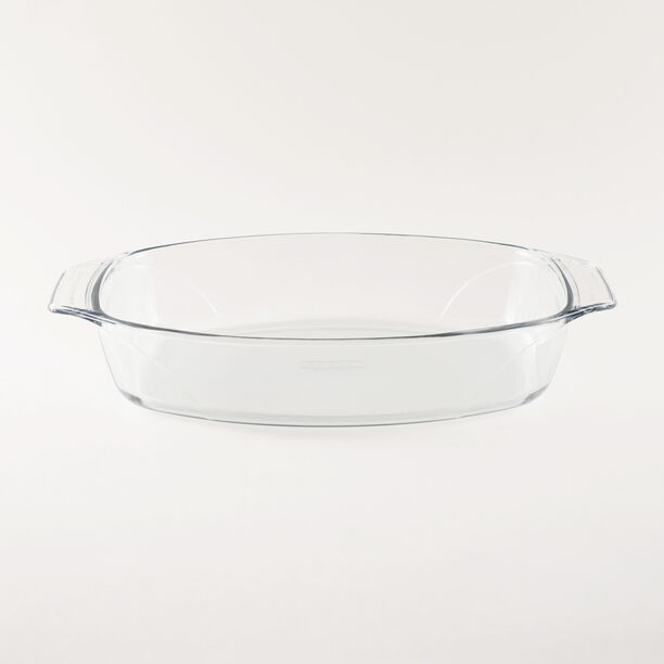 Pyrex Clear Rectangular Glass Roaster Classic, 3L, 35 Cm image number 0