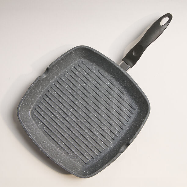 Alberto Grill Pan L:28*W:28*H:4.5 Cm Marble Color image number 3