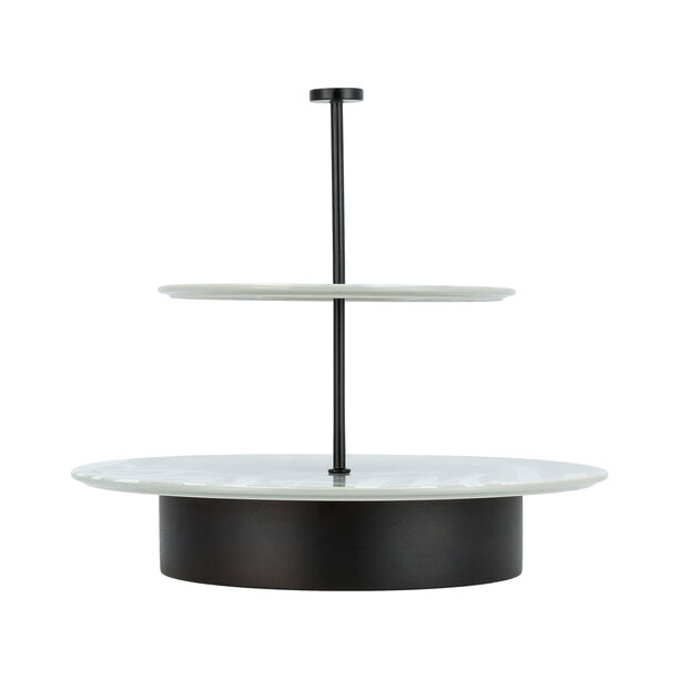 Salam Stainless Steel 2 Tier Serving Stand image number 1