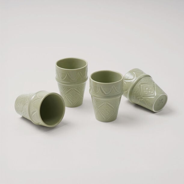 Dallaty Moroccan Tea Cup Green, 6 Pieces image number 3