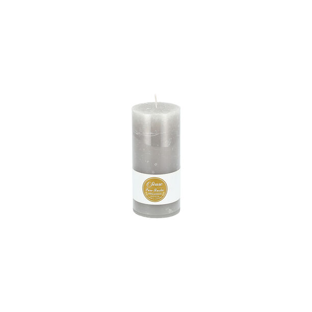Pillar Candle Rustic Taupe 7*15 cm image number 1