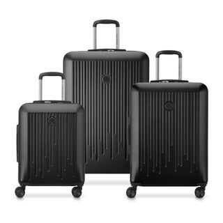Delsey paris christine 3 pcs, black