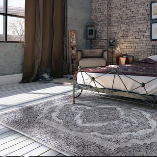Cottage Silky Carpet Velvet Cream 160X230 Cm