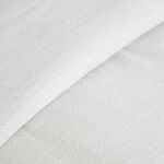 Boutique Blanche 3pcs cotton duvet cover 160*200cm 300 thread count white image number 3