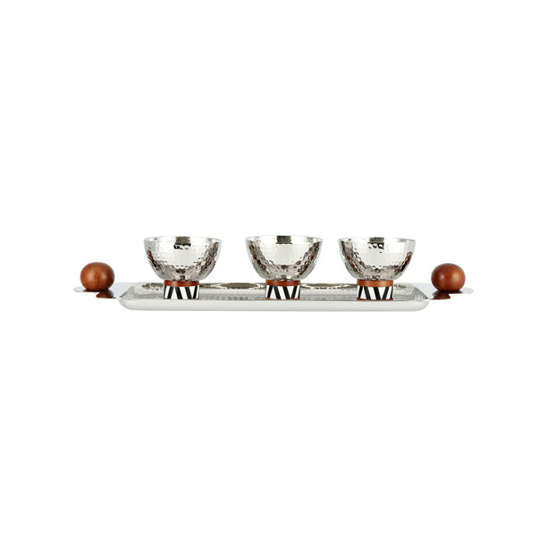 Tray Set With 3 Bowl image number 0
