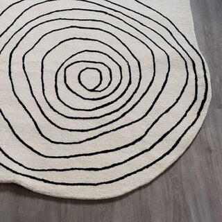 Cottage hand tufted wool rug 190*290cm,