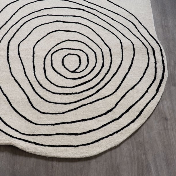 Cottage hand tufted wool rug 190*290cm, image number 1