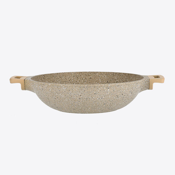 Alberto Deep Fry Pan Granite 33 cm With Cover image number 5
