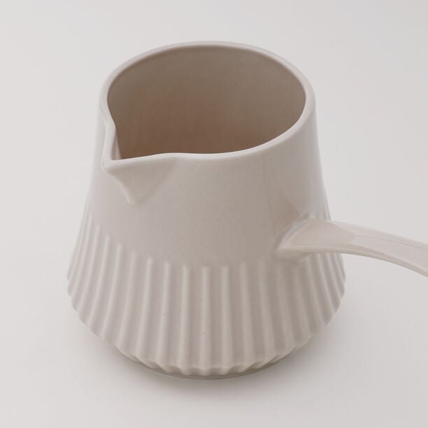 دلتي ركوة حليب سيراميك لون رملي 300 مل image number 1