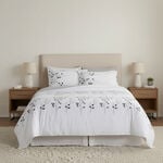 كوتاج طقم لحاف مفرد 4 قطع مايكروفايبر أبيض، 160*220سم image number 0