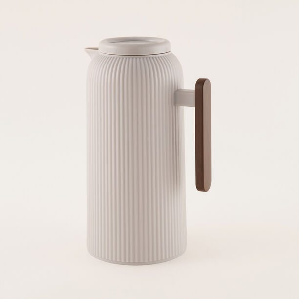 Dallaty plastic grey vacuum flask 1L image number 0