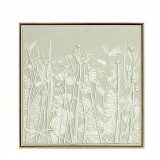 هومز لوحة جدارية كانفس 60*60*3.8سم، أخضر