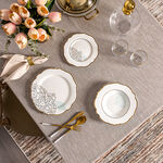 La Mesa white porcelain 18 pc dinner set image number 7