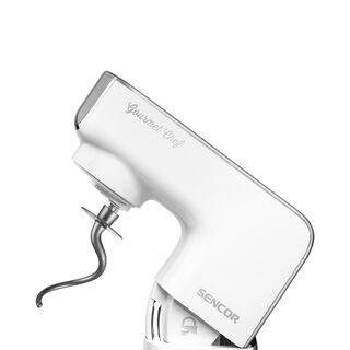 Sencor white stainless steel 3 in 1 stand mixer 1000W, 5.5L