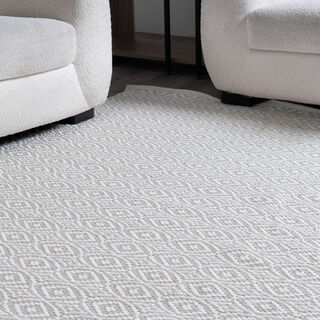 Cottage hand woven polypropylene rug 190*290cm