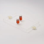 Dallaty Acrylic Tray With Beige Color Handle, 59.5*30*5 Cm image number 2