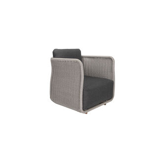 Homez Outdoor Garden Seating 4Pcs, Dark Gray