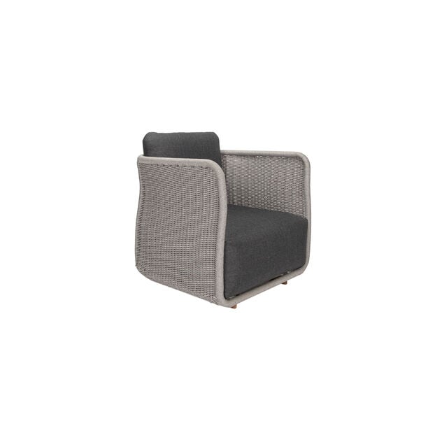 Homez Outdoor Garden Seating 4Pcs, Dark Gray image number 5