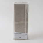 هومز منظم ملابس تخزين بطانيات تحت السرير من البوليستر، بيج 95*38*22 سم image number 4