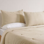 Boutique Blanche 3pc cotton super king comforter set, beige 120*200cm image number 0