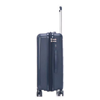 Travel vision durable PP 3 pcs luggage set, navy blue