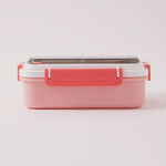 Alberto stainless steel lunchbox, pink 1200ml image number 2
