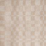 Boutique blanche tiles cotton tencel 3pc comforter set queen 240*200cm, beige image number 3