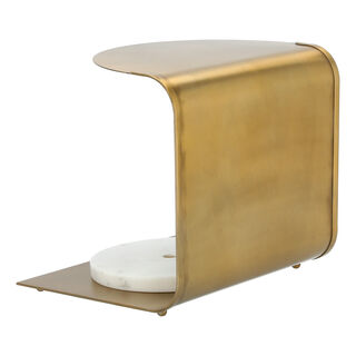 La Mesa Cake Stand With White Marble