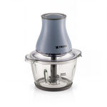 Truva Blue Glass Chopper 1.2L, 2 Speeds image number 1
