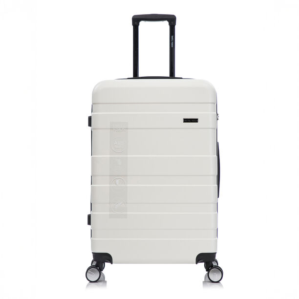 Travel Vision Abs Wheeled Suitcase, White, 28 Inch, 50*29*76.5 Cm image number 1