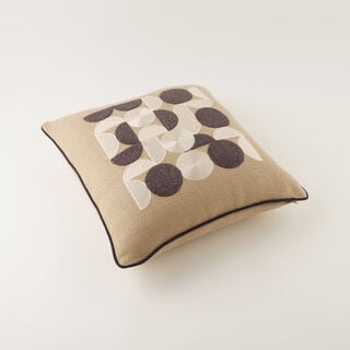 Homez Circle Geometric Cushion Cover, 45*45Cm