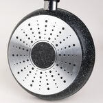 Alberto 3 piece black granite frypan set 20/24/28 cm image number 6