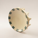 La Mesa porcelain serving plate Taibah collection, green 30*7.5cm image number 2