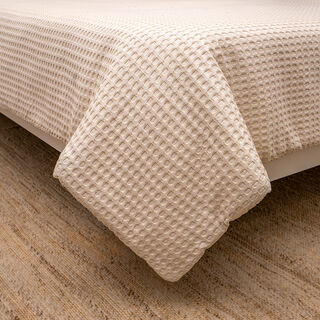 Boutique Blanche comforter 3pcs cotton beige full size 260*240