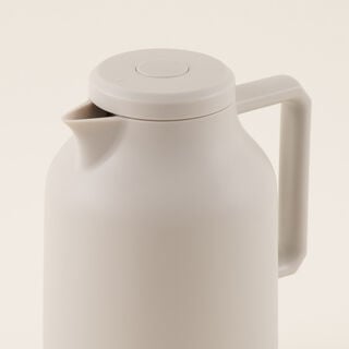 Dallaty plastic tea pot 1L, beige