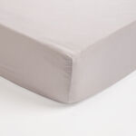 Boutique Blanche Fitted Sheet 100% Cotton 300Tc Sateen Queen, Dark Grey 160*200 Cm image number 0