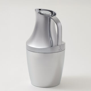 Dallaty 1L stainless steel vacuum flask in silver