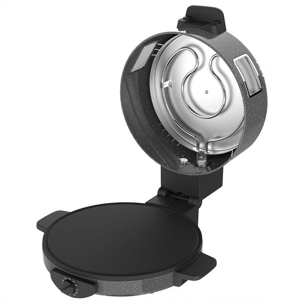 Alberto electric arabic bread maker stainless steel grey 30 cm image number 1