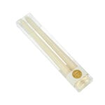 2 Pieces Taper Candle Scented Ivory Vanilla image number 0