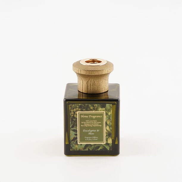 هومز فواحة معطرة زجاجي الأوكالبتوس والطحالب برائحة الزهور مع أعواد 200 مل image number 2